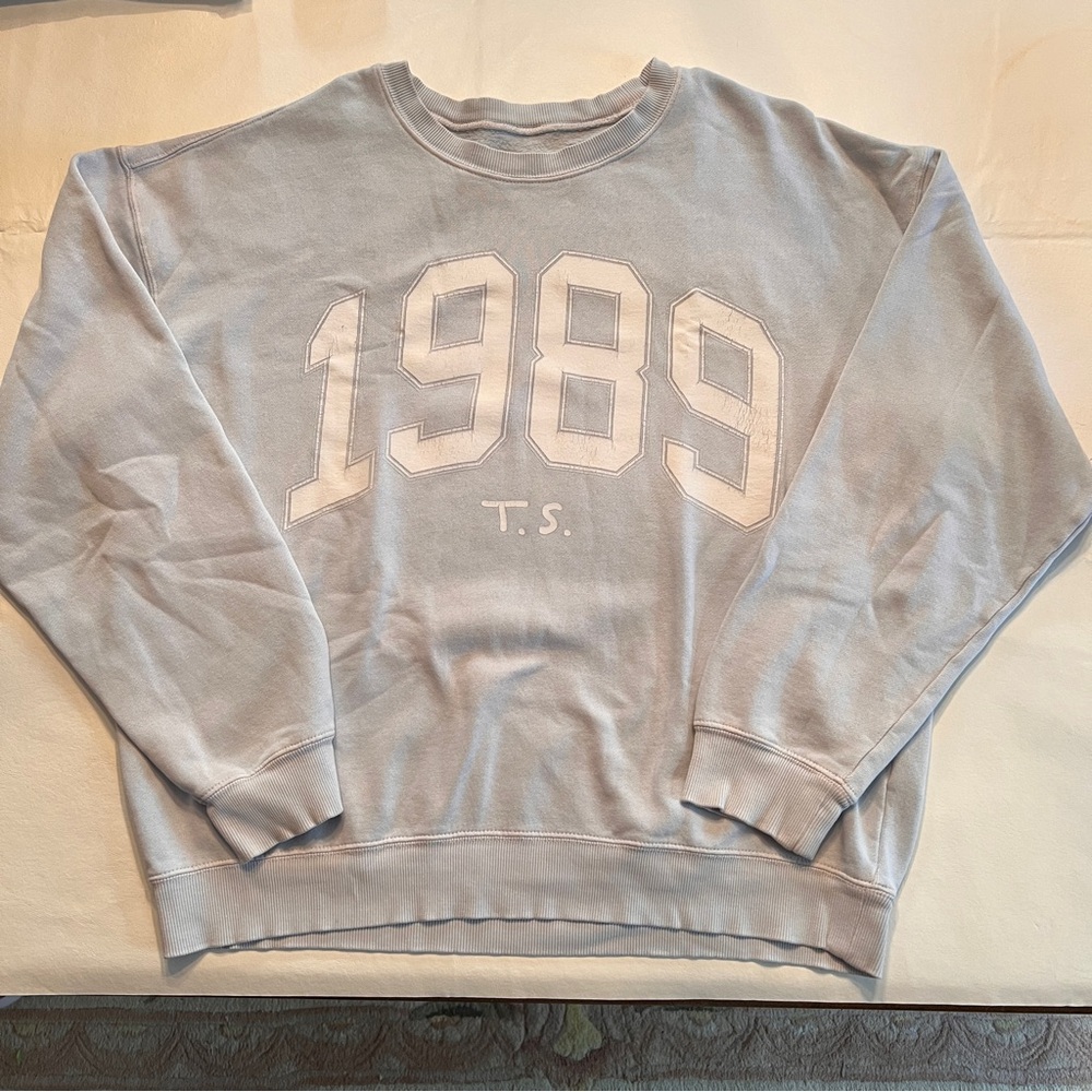 Taylor Swift Light Blue 1989 Sweatshirt
